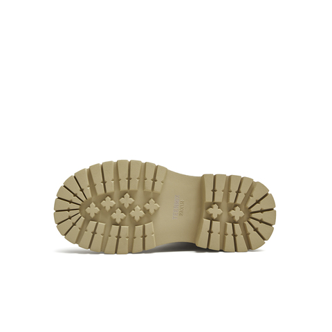 天美意2025冬新款复古厚底英伦风西部靴堆堆靴女骑士靴KXZ09DS5