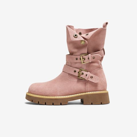 TATA/他她2025冬时尚百搭女休闲靴新款CF501DZ5