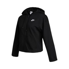 Nike耐克2021年新款女子AS W NSW JSY FZ HOODIE针织外套CJ3753-011