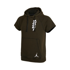 Nike耐克2021年新款男子AS M J ZION DF CUTOFF HOODIE短袖T恤DA9843-010