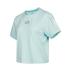 Adidas Neo阿迪达斯休闲2021女子JULY TEE 3圆领短T恤H16267