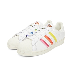 Adidas Original阿迪达斯三叶草2021中性SUPERSTAR PRIDEFOUNDATION休闲鞋GW2415
