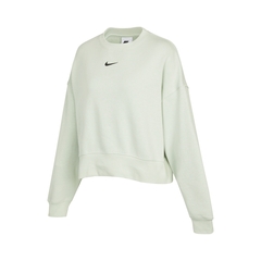 Nike耐克2021年新款女子ASWNSW ESSNTL CLCTN FLC OS CRW针织套头衫DJ7666-017