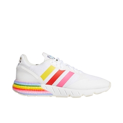 Adidas Original阿迪达斯三叶草2021中性ZX 1K BOOST PRIDELIFESTYLE GENERALIST休闲鞋GW2418