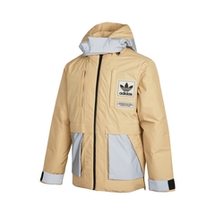 Adidas Original阿迪达斯三叶草2021男子Innov Fab DownJ羽绒服H66018