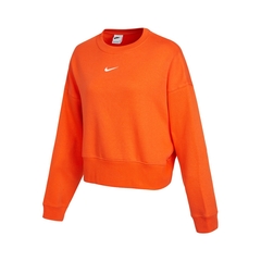 Nike耐克2021年新款女子ASWNSW ESSNTL CLCTN FLC OS CRW针织套头衫DJ7666-869