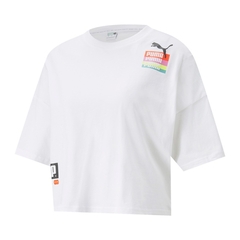 PUMA彪马 2022年新款女子休闲系列T恤53668802