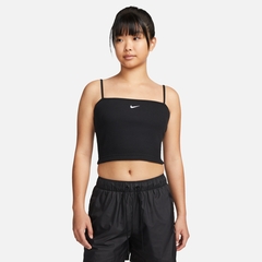 Nike耐克2022年新款女子AS W NSW ESSNTL RIB CROP TOP背心DM6738-010